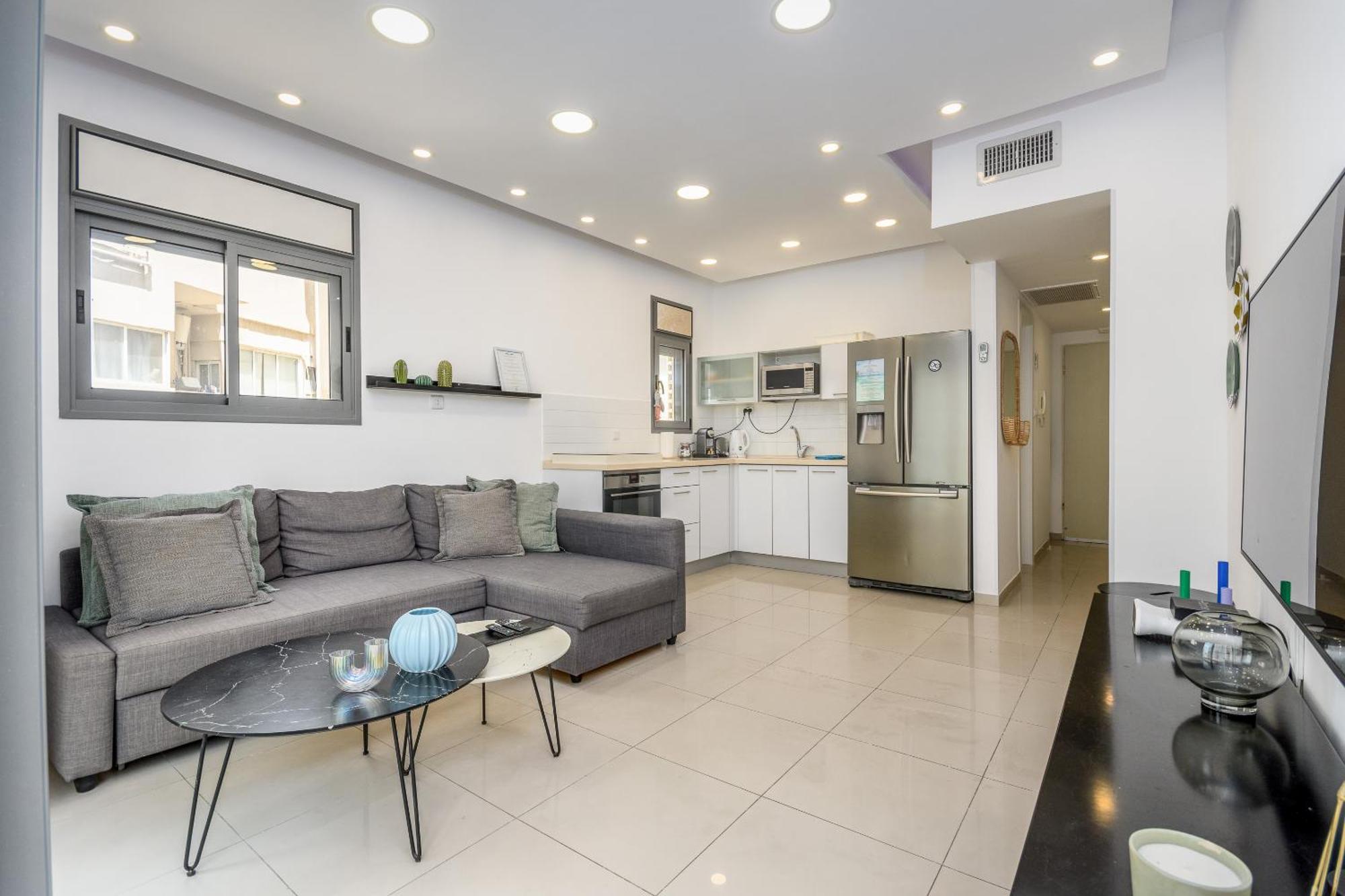 Very Nice 1 Bdr Apartment 2 Min From The Beach ! Tel Aviv Exterior photo